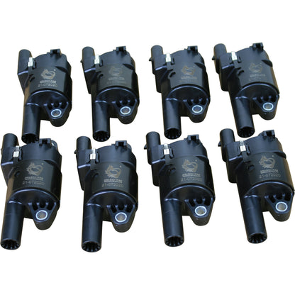 Coil Pack Set, 8pcs, Direct Fit, BLACK