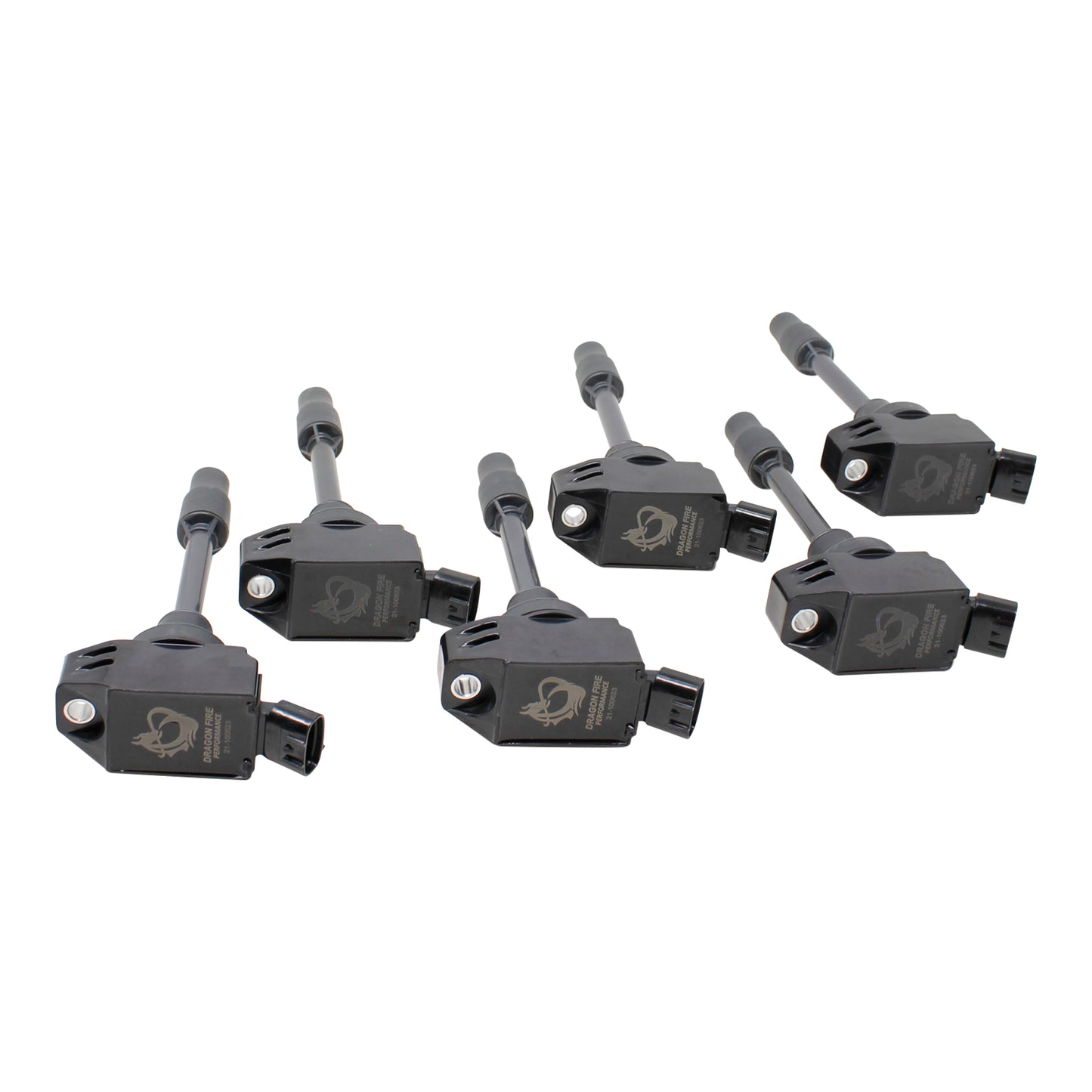 Coil Pack Set, 6pcs, Direct Fit, BLACK