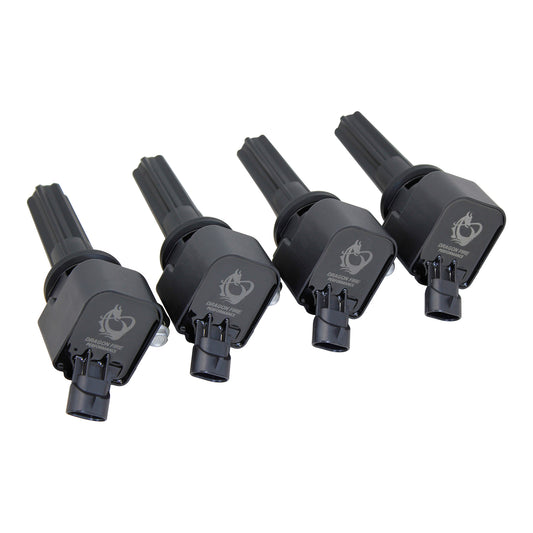 Coil Pack Set, 4pcs, Direct Fit, BLACK