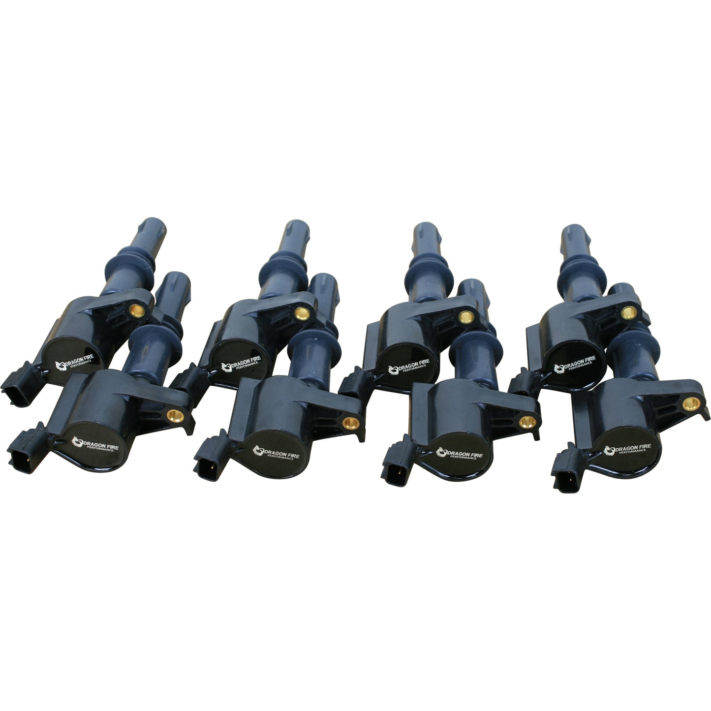 Coil Pack Set, 8pcs, Direct Fit, BLACK