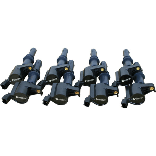 Coil Pack Set, 8pcs, Direct Fit, BLACK