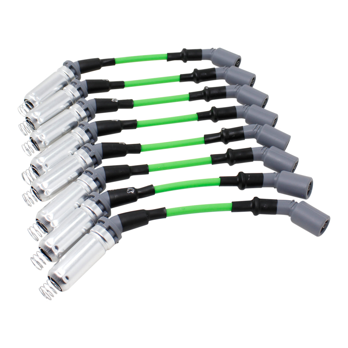 PWJ256-GR Plug wires, Direct Fit, Silicone, LIME GREEN