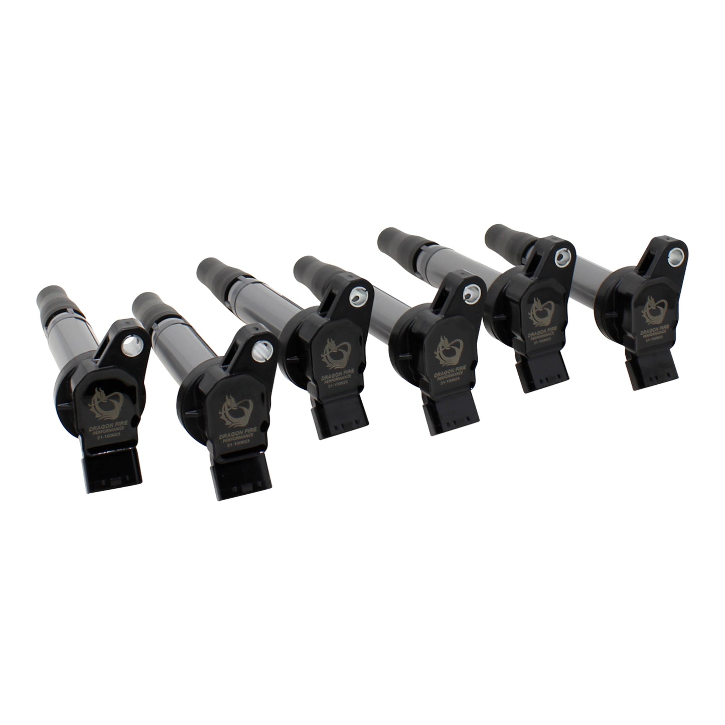 Coil Pack Set, 6pcs, Direct Fit, BLACK