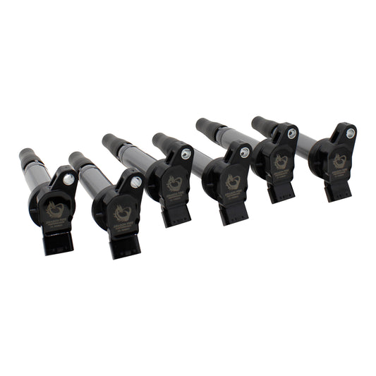 Coil Pack Set, 6pcs, Direct Fit, BLACK