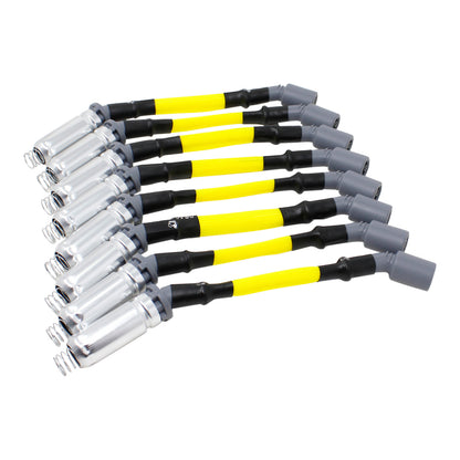 PWJ256-YS Plug wires, Direct Fit, Silicone, YELLOW