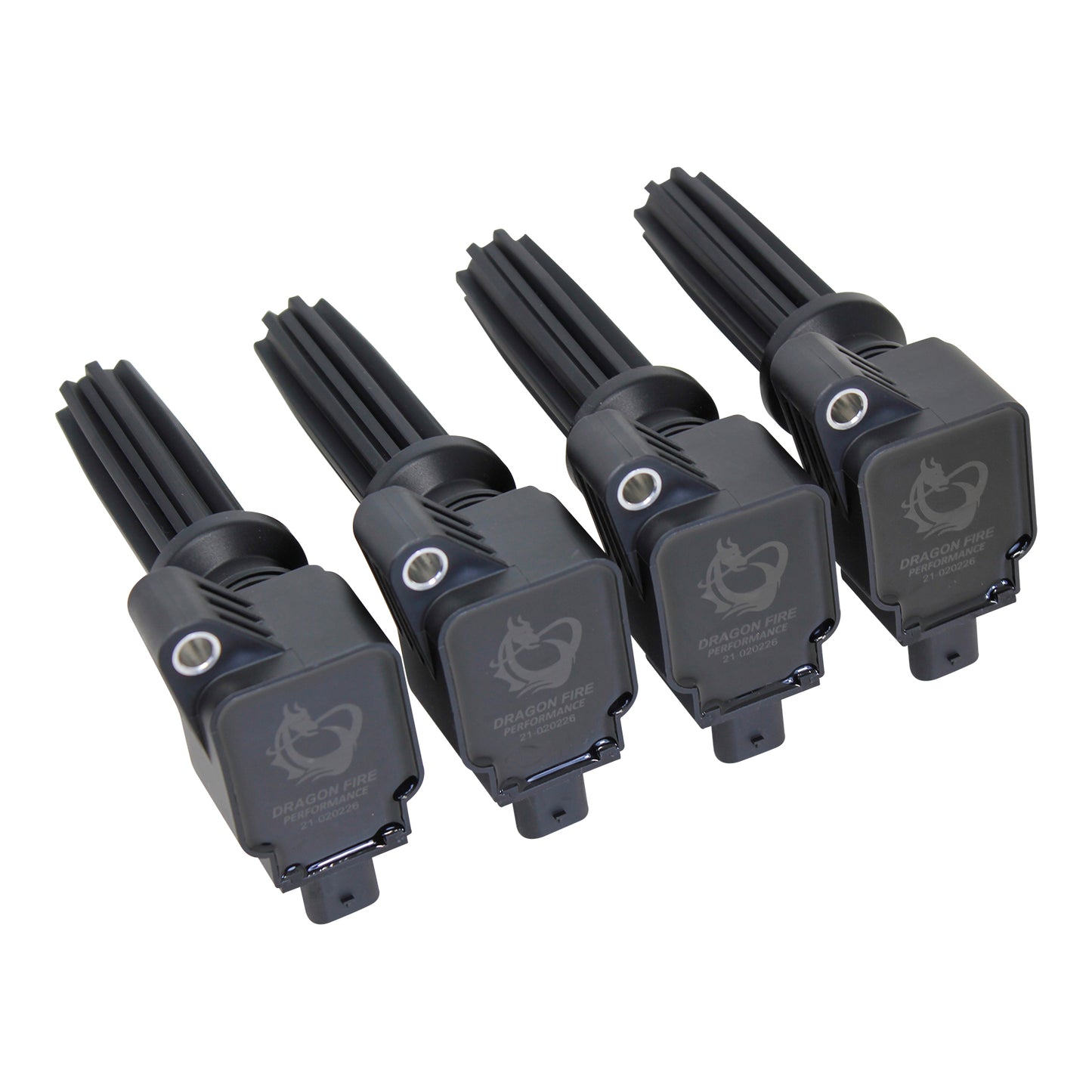 Coil Pack Set, 4pcs, Direct Fit, BLACK