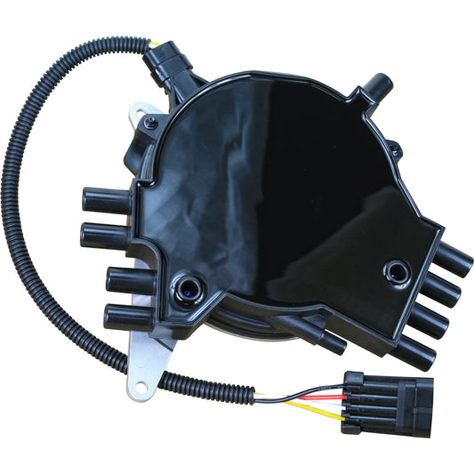 Complete Distributor, Direct Fit, BLACK