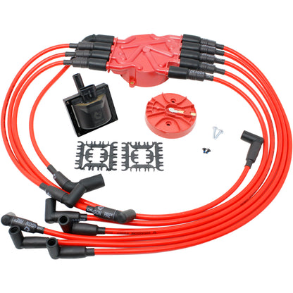 kIT-1499 Ignition Kit - Plug Wires, Coil, Cap, Rotor