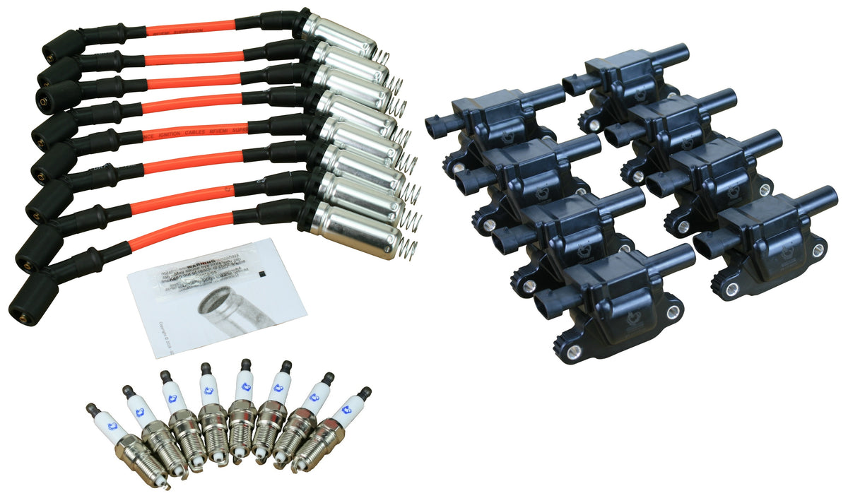 Kit-1315 Ignition Kit - Plug Wires, Coils, Spark Plugs