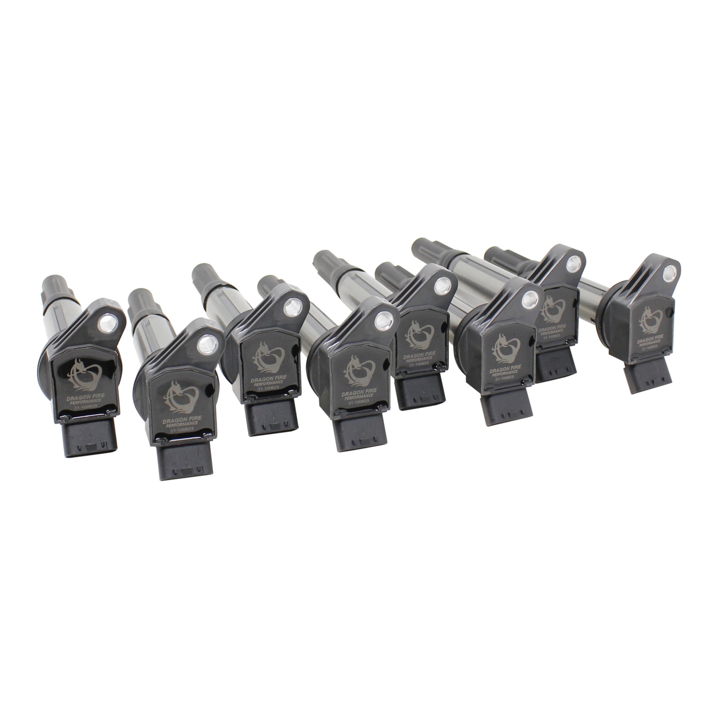 Coil Pack Set, 8pcs, Direct Fit, BLACK