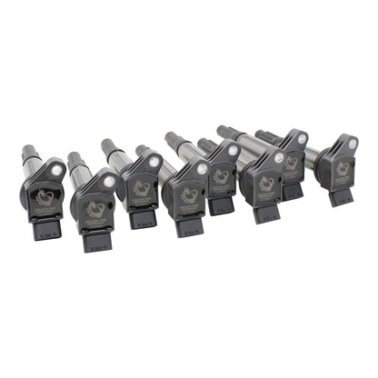 Coil Pack Set, 8pcs, Direct Fit, BLACK