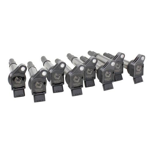 Coil Pack Set, 8pcs, Direct Fit, BLACK