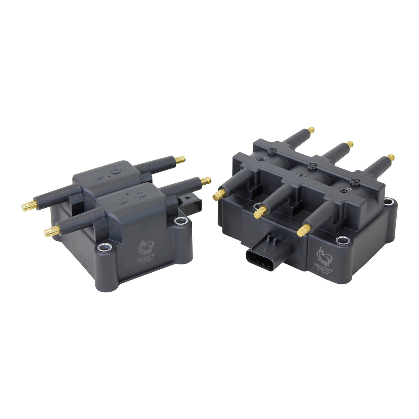 Coil Pack Set, 2pcs, Direct Fit, BLACK