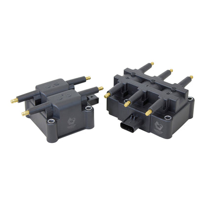 Coil Pack Set, 2pcs, Direct Fit, BLACK