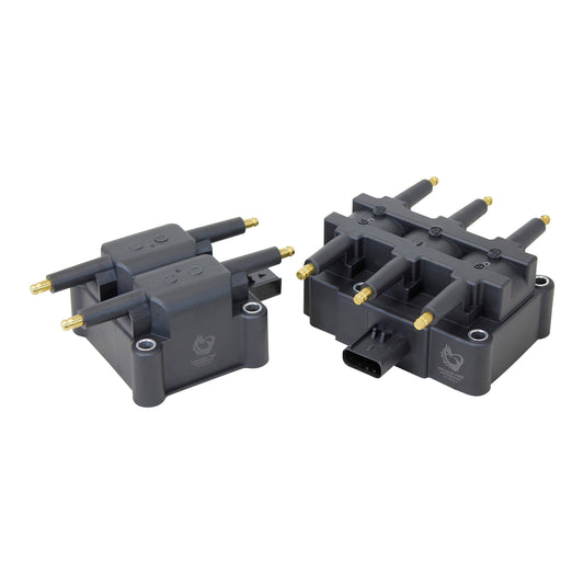Coil Pack Set, 2pcs, Direct Fit, BLACK