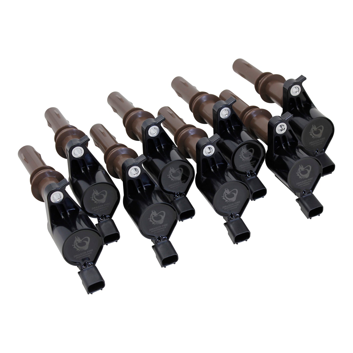 Coil Pack Set, 8pcs, Direct Fit, BLACK
