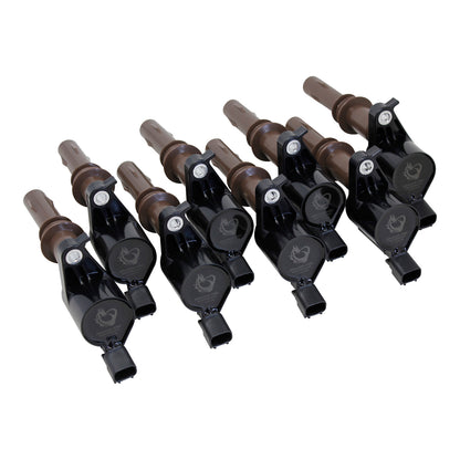 Coil Pack Set, 8pcs, Direct Fit, BLACK