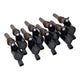 Coil Pack Set, 8pcs, Direct Fit, BLACK