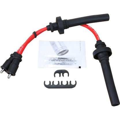 PWJ211 Plug wires, Direct Fit, Silicone, RED