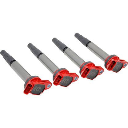 C596-DFx4 Coil Pack Set, 4pcs, Direct Fit, RED