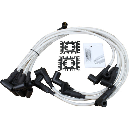 PW350-DF-CL Plug wires, Universal Cut-to-Fit, Silicone, CLEAR