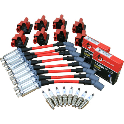 Ignition Kit - Plug Wires, Coils, Spark Plugs