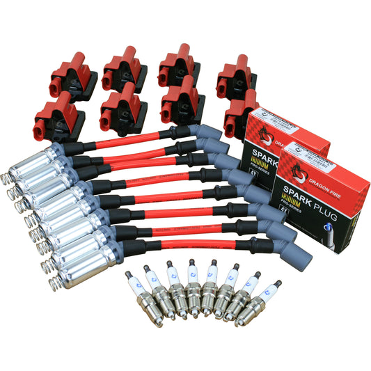 Ignition Kit - Plug Wires, Coils, Spark Plugs