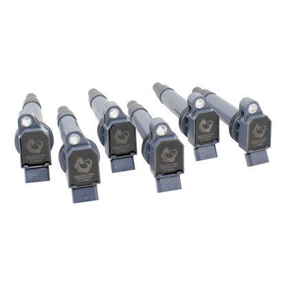 Coil Pack Set, 6pcs, Direct Fit, BLACK