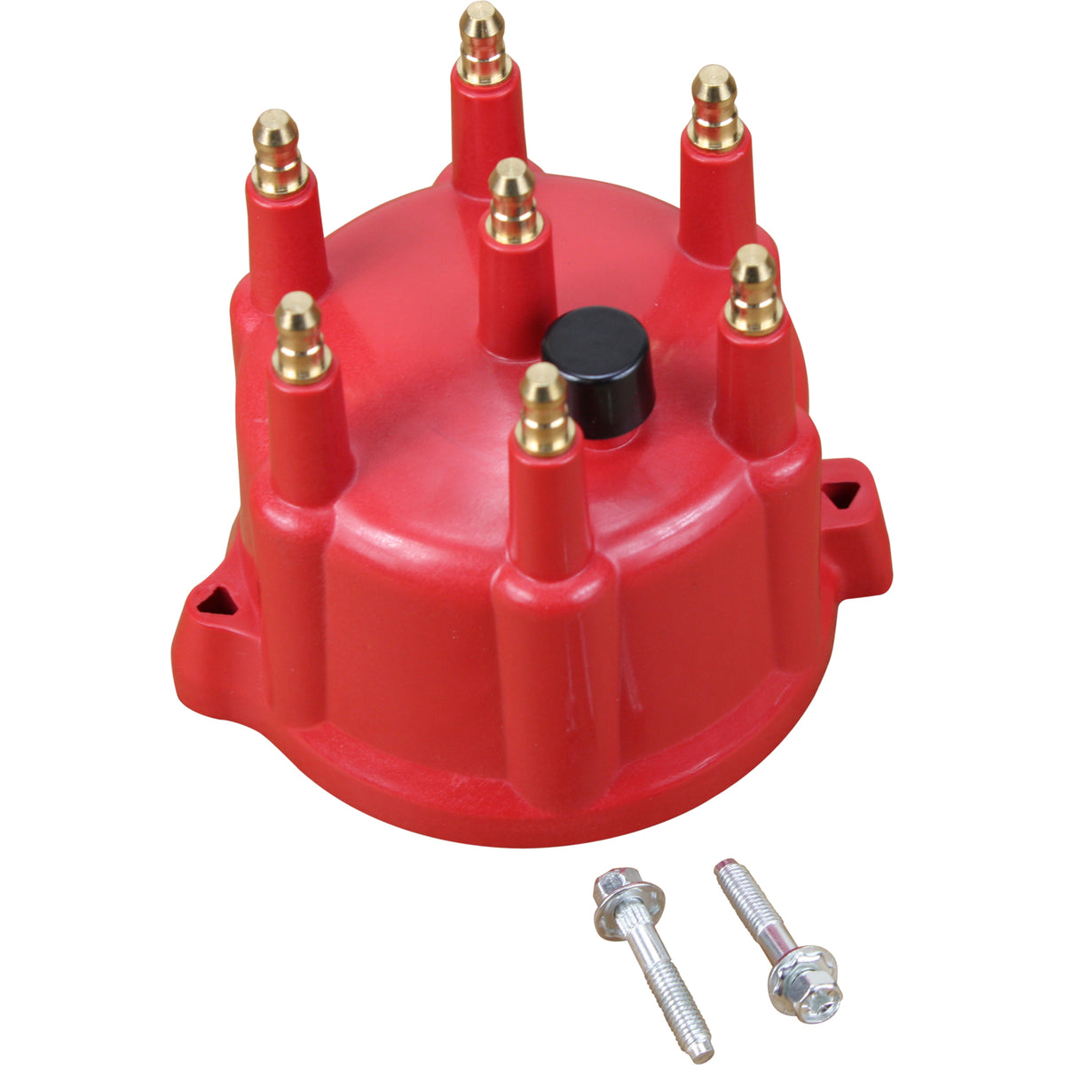 CAP1038-R Distributor Cap, Direct Fit, RED