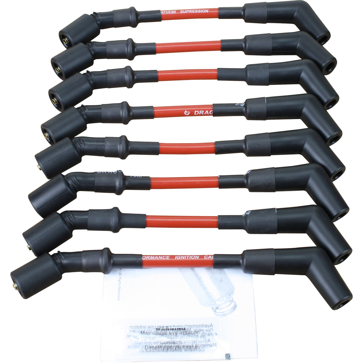 SPW1005HS-RD Plug wires, Direct Fit, Silicone, RED
