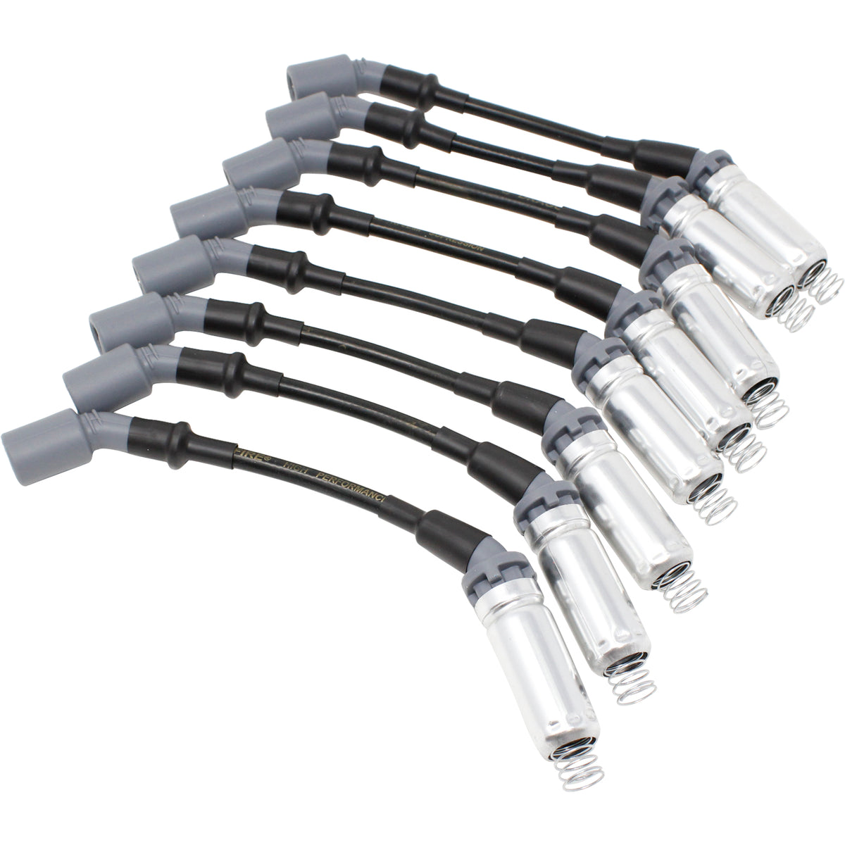SPW3301-BK Plug wires, Direct Fit, Silicone, BLACK