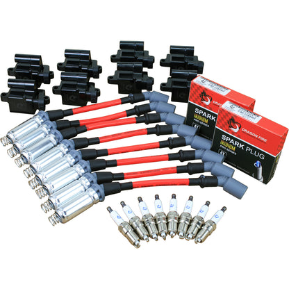 Ignition Kit - Plug Wires, Coils, Spark Plugs