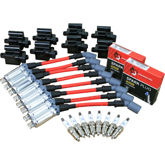 Ignition Kit - Plug Wires, Coils, Spark Plugs