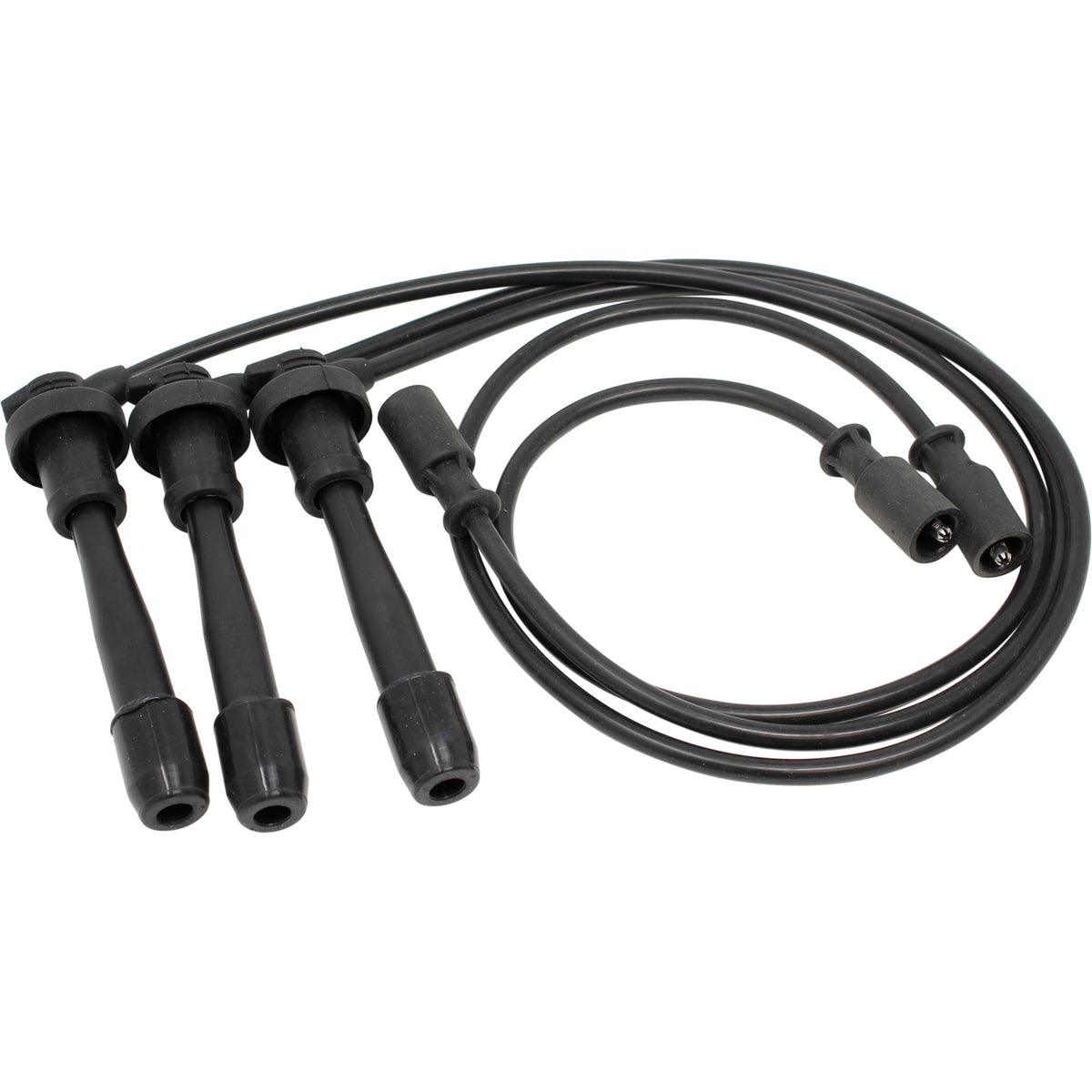 PWJ210-OES Plug wires, Direct Fit, Silicone, BLACK