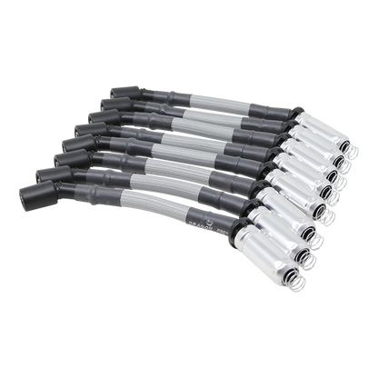PWJ256-GYS Plug wires, Direct Fit, Silicone, SILVER GREY