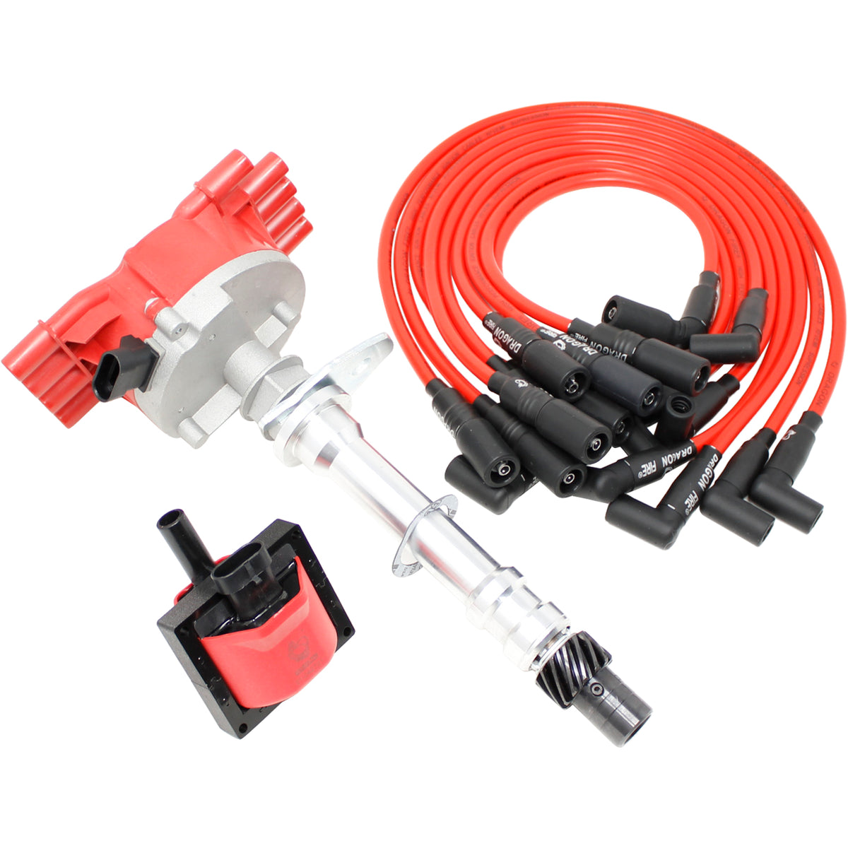 Kit-1547 Ignition Kit - Distributor, Plug Wires, Coil