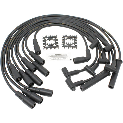 PWLT1-OES Plug wires, Direct Fit, Silicone, BLACK