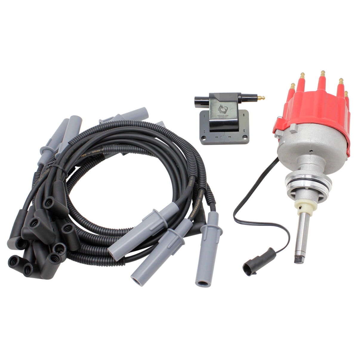 Kit-1600 Ignition Kit - Distributor, Plug Wires, Coil