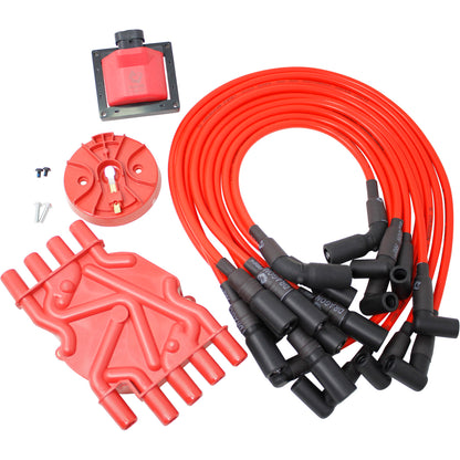Kit-1515 Ignition Kit - Plug Wires, Coil, Cap, Rotor