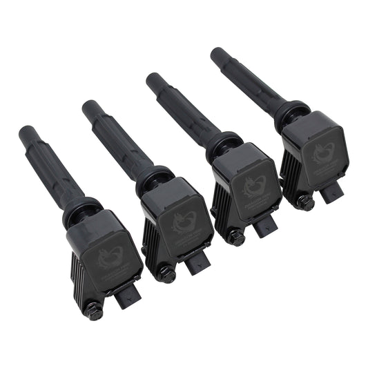 Coil Pack Set, 4pcs, Direct Fit, BLACK