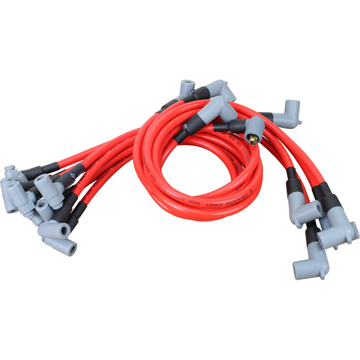 PWJ257 Plug wires, Direct Fit, Silicone, RED