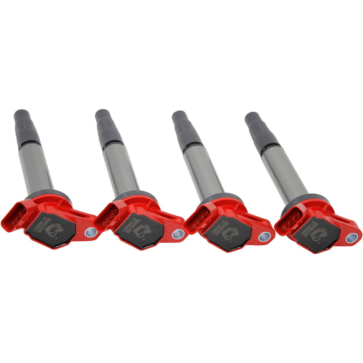C596-DFx4 Coil Pack Set, 4pcs, Direct Fit, RED