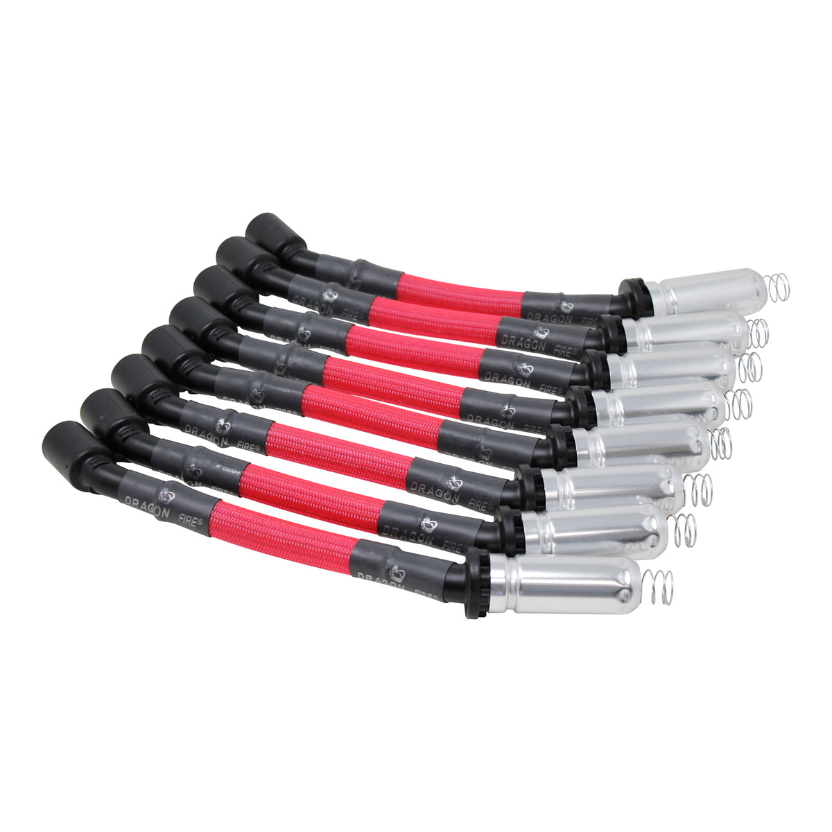 PWJ256-CRS Plug wires, Direct Fit, Silicone, RED