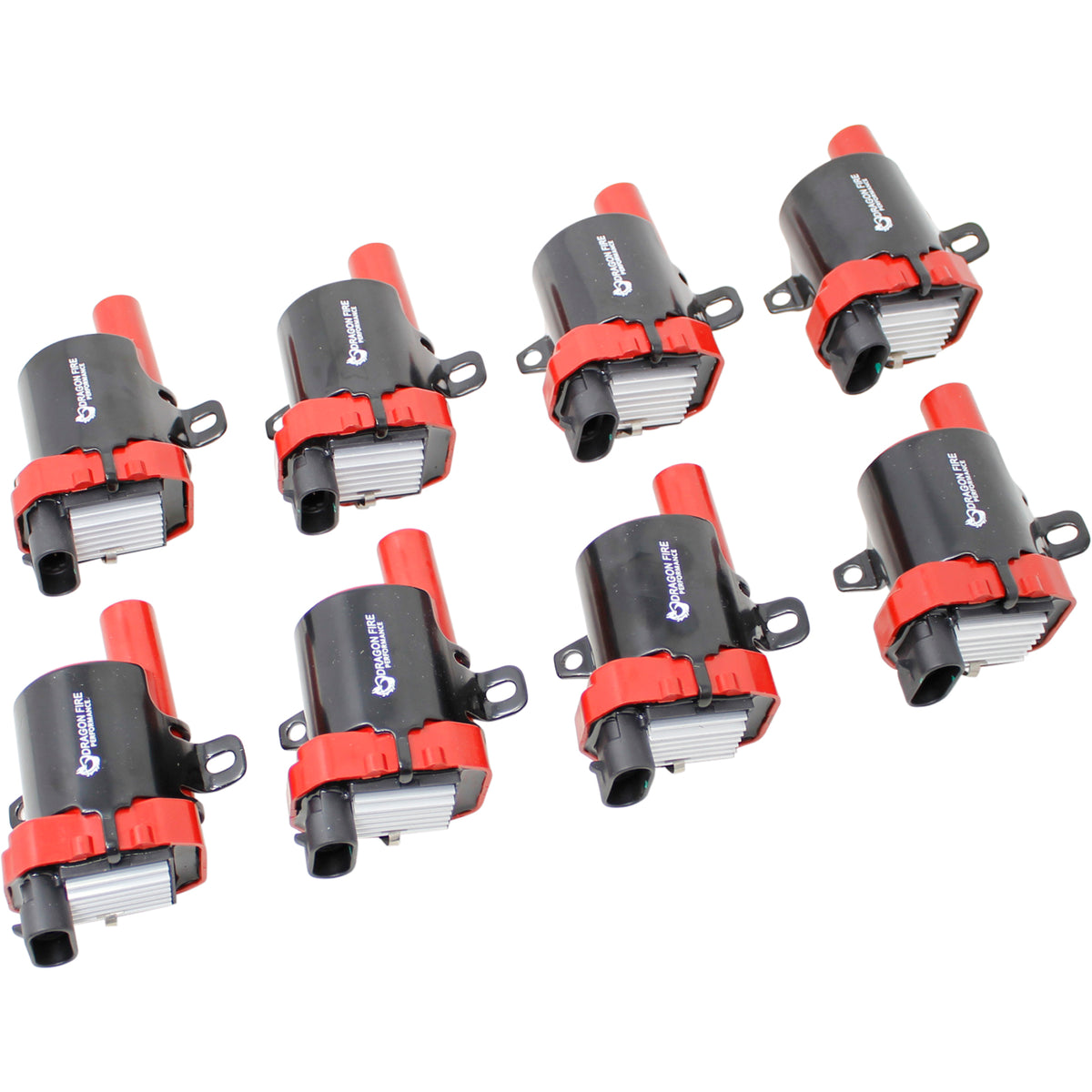 C262-DFx8 Coil Pack Set, 8pcs, Direct Fit, RED