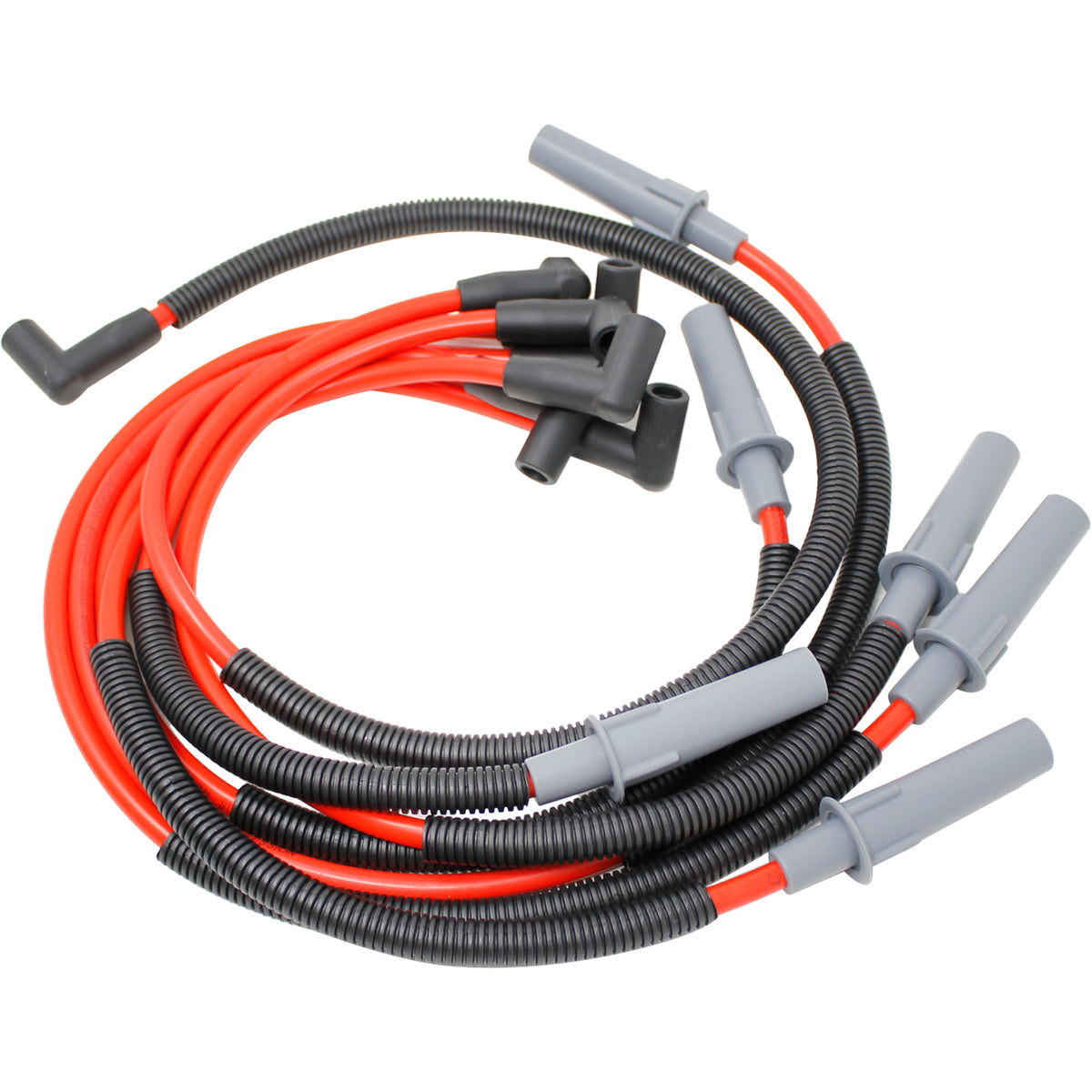 PWJ322 Plug wires, Direct Fit, Silicone, RED