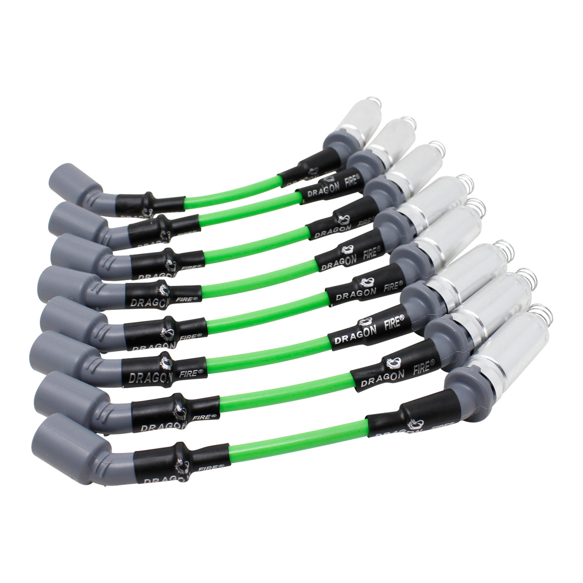 PWJ256-GR Plug wires, Direct Fit, Silicone, LIME GREEN