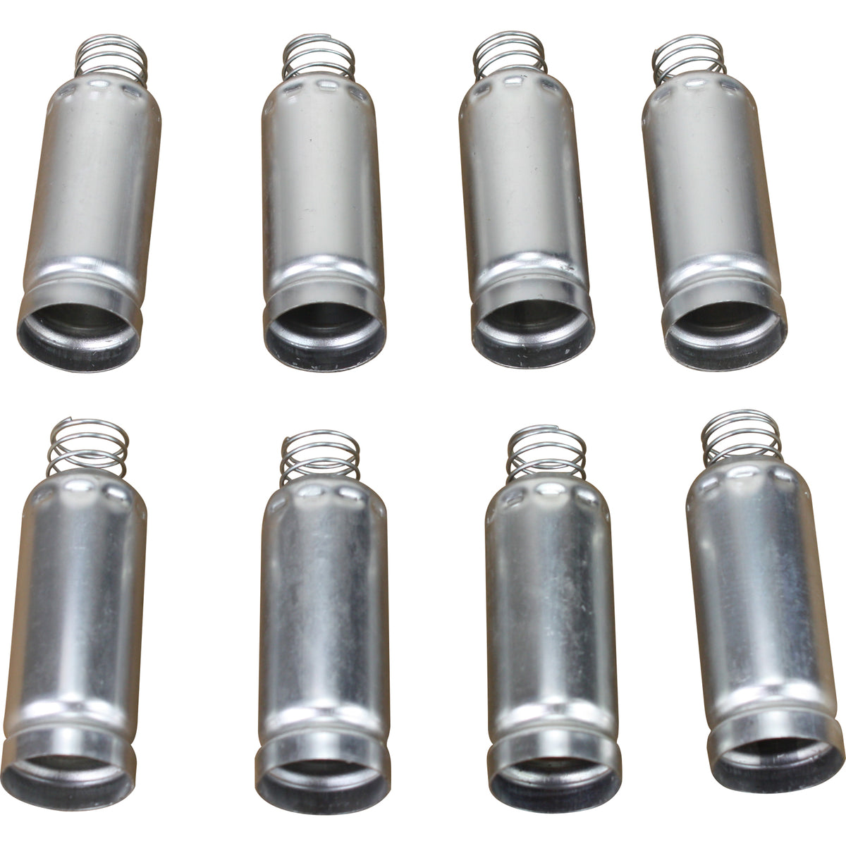 SPWGMHSx8 Plug Wire Heat Shields, 8pcs, SILVER
