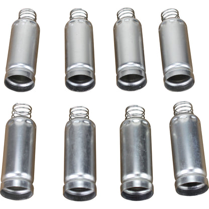 SPWGMHSx8 Plug Wire Heat Shields, 8pcs, SILVER