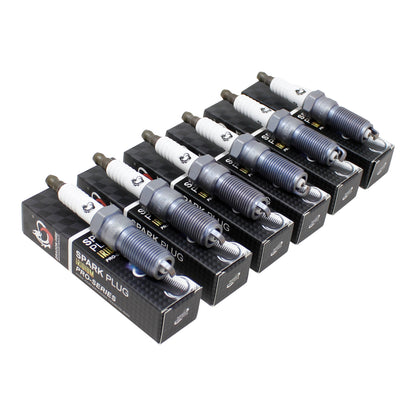 Spark Plug Set, 6pcs, Pre-Gapped
