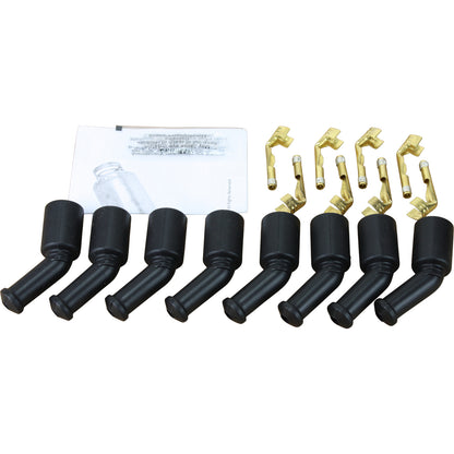 PWJ229 Plug Wire Boot and Terminal Kit, BLACK